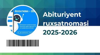 Qabul-2026: Abituriyent ruxsatnomasi qachon chiqadi?