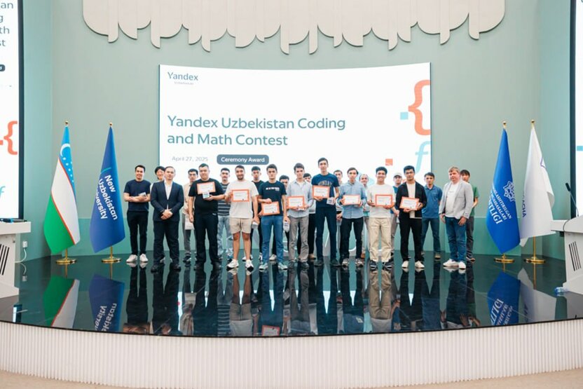 New Uzbekistan Universityda Yandex tanlovi sovrindorlari e’lon qilindi