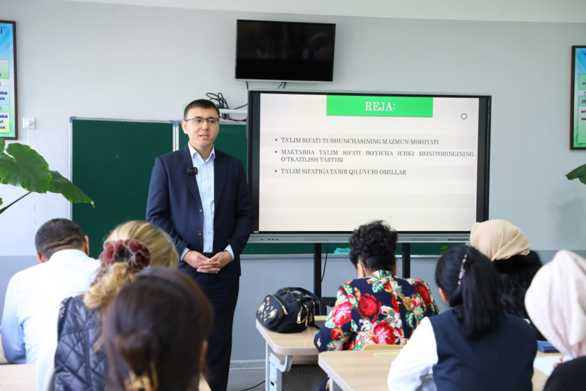 Ta’lim sifati tashqi ko‘rinishdan ustun bo‘lishi shart!