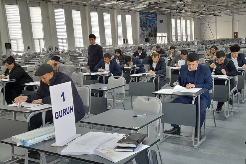 Davlat tilida rasmiy ish yuritish bo‘yicha test sinovi natijalari e’lon qilindi