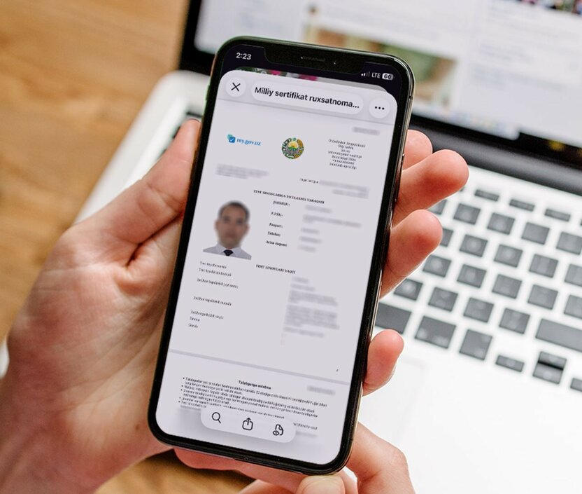 Milliy sertifikat imtihonlari uchun ruxsatnomalar e’lon qilindi