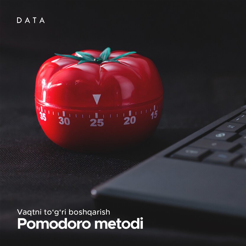 Vaqtni to‘g‘ri boshqarish, Pomodoro metodi