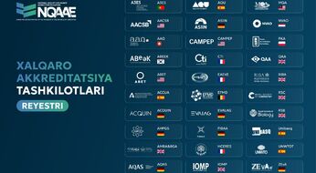 Xorijiy akkreditatsiya tashkilotlarining qaysilari O‘zbekistonda tan olinadi?