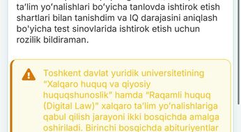 Abituriyentlar test imtihonidan avval IQ testda qatnashishi kerak bo‘ladi
