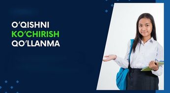 O‘qishni ko‘chirish uchun transkriptni onlayn yuklab olish tartibi