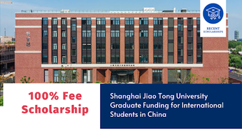 Shanghai Jiao Tong University Scholarship : Xitoyda top 47 reytingdagi univeristetda  magistratura hamda PhD bosqichlarida tahsil olish imkoniyati