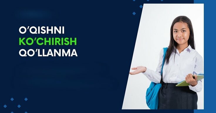 O‘qishni ko‘chirish uchun transkriptni onlayn yuklab olish tartibi
