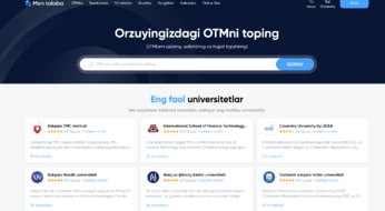 Mentalaba.uz bilan orzudagi universitetingizga tez va oson hujjat topshiring
