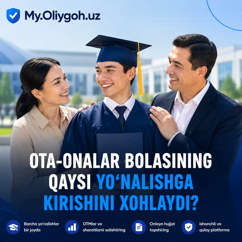Universitet tanlashdan oldin buni albatta o‘qing! To‘g‘ri kasb tanlash bo‘yicha tavsiyalar