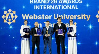 Toshkent shahridagi Vebster universiteti Brand Awards International 2026 xalqaro mukofotida e’tirof etildi