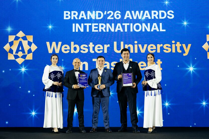 Toshkent shahridagi Vebster universiteti Brand Awards International 2026 xalqaro mukofotida e’tirof etildi