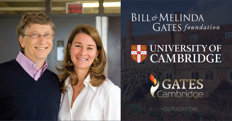 Gates Cambridge Scholarship | Fully Funded: Buyuk Britaniyada Magistratura va PhD bosqichlari uchun to‘liq grant