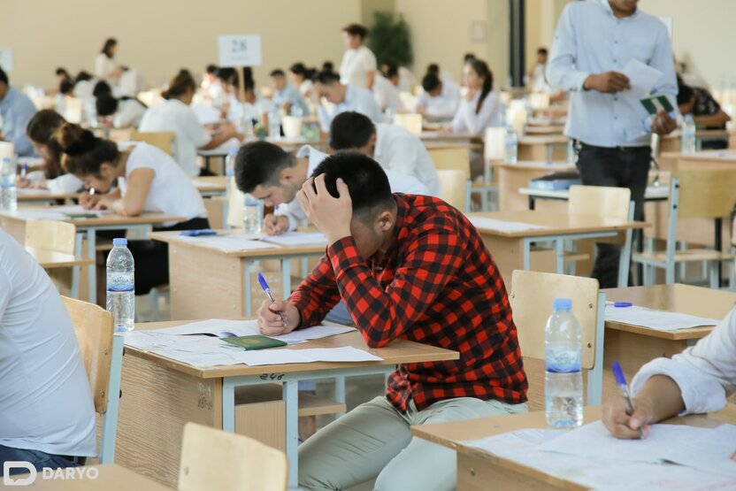 O‘qishni ko‘chirish bo‘yicha test sinovida talabgorlarning 89,2 foizi talabni bajara olmagan