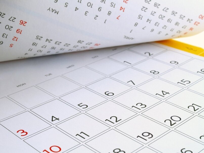 9 may haftasida nechta kun dam olamiz? To‘liq jadval bilan tanishing