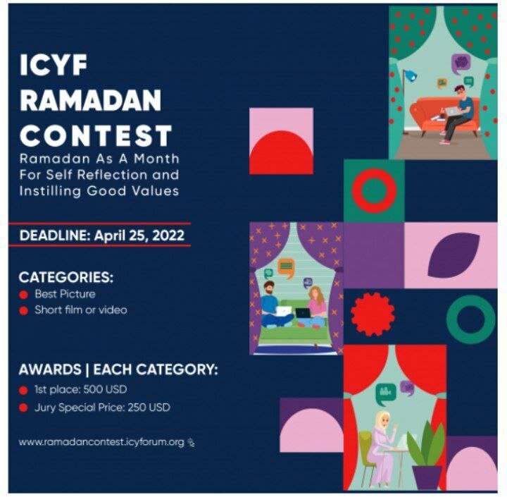 ICYF RAMADAN Contest: ICYF tomonidan muborak Ramazon oyi munosabati bilan foto hamda videolar tanlovi-$500 mukofot
