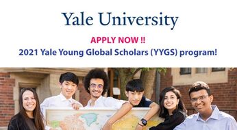 Yale Young Global Scholars (YYGS) : AQSHda 16-18 yoshliklar uchun yozgi maktab-100% gacha qoplanadi
