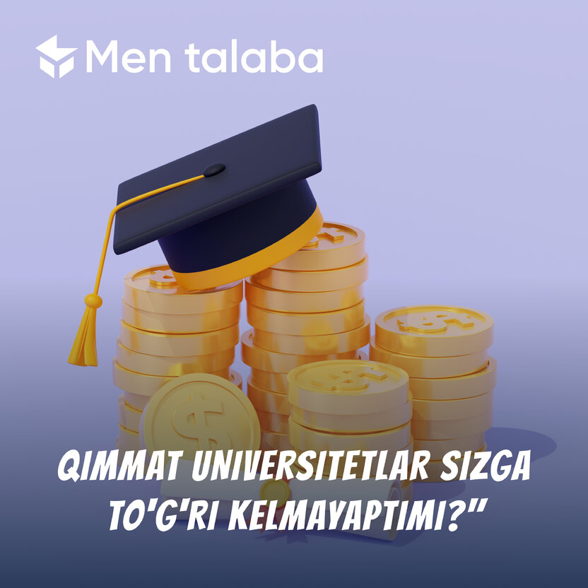 Qimmat universitetlar sizga to‘g‘ri kelmayaptimi?