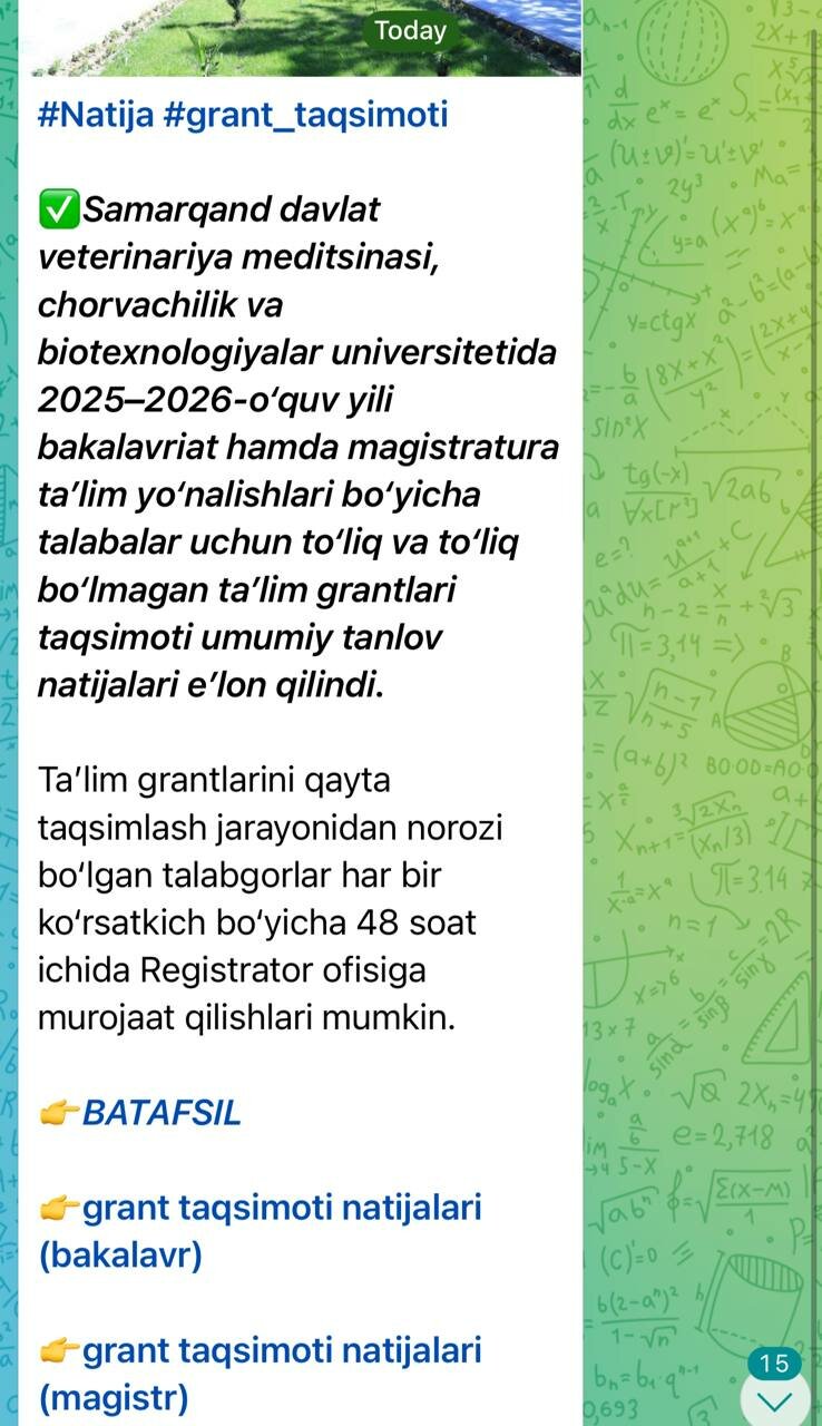 Ayrim savollarga batafsil javoblar.