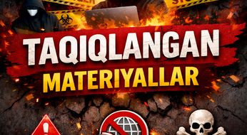 Ogoh bo‘ling: Taqiqlangan manbalardan darhol chiqib keting
