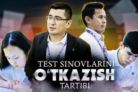 Test sinovlari tartibi (Video)