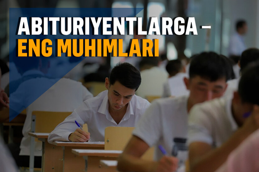 Oliy ta’limga kimlar hujjat topshira oladi? Abituriyentlar uchun muhim ma’lumot
