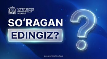 SAT sertifikati bilan magistraturaga grant: Qaysi mutaxassisliklar ro‘yxatga kirdi?