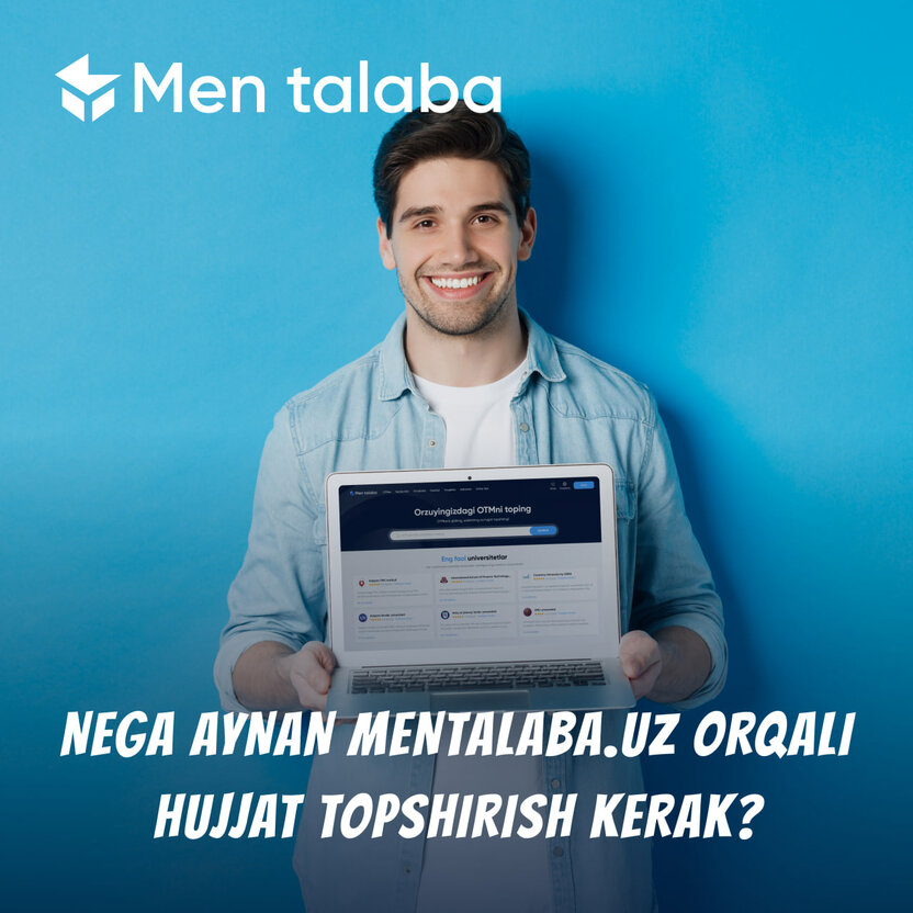 Zamon o‘zgardi – o‘qishga kirish usullari ham!